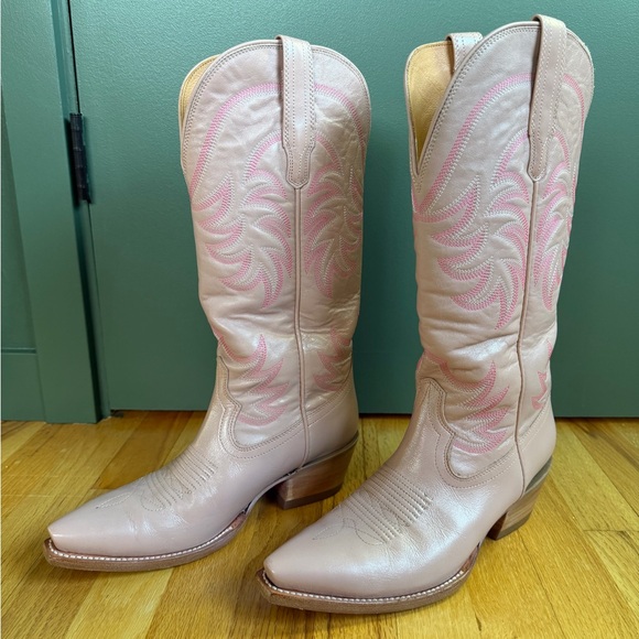 Tecovas Shoes - Tecovas Misty Rose Annie Boots